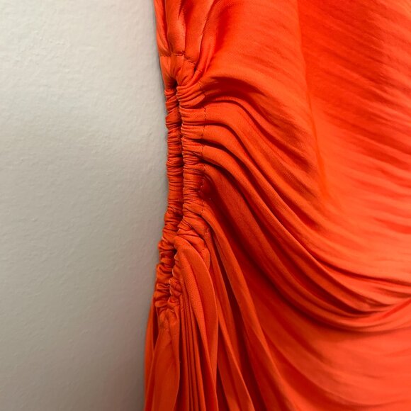 House of Harlow 1960 Orange One-Shoulder Maxi Dress - Picture 4 of 5